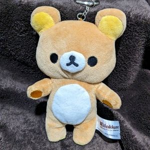 New Rilakkuma Plush keychain kawaii cute festival wear